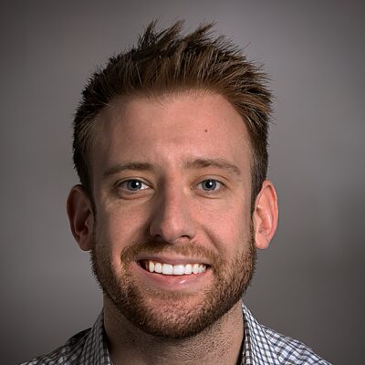 Brennan Keller, Chicago-based creative director and brand copywriter — headshot