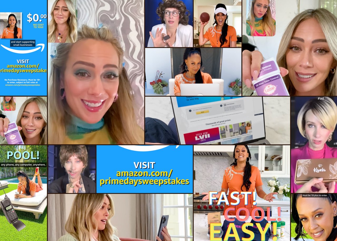 Amazon Prime Day TikTok Campaign with Hilary Duff and Tia Mowry — full-funnel campaign by Brennan Keller